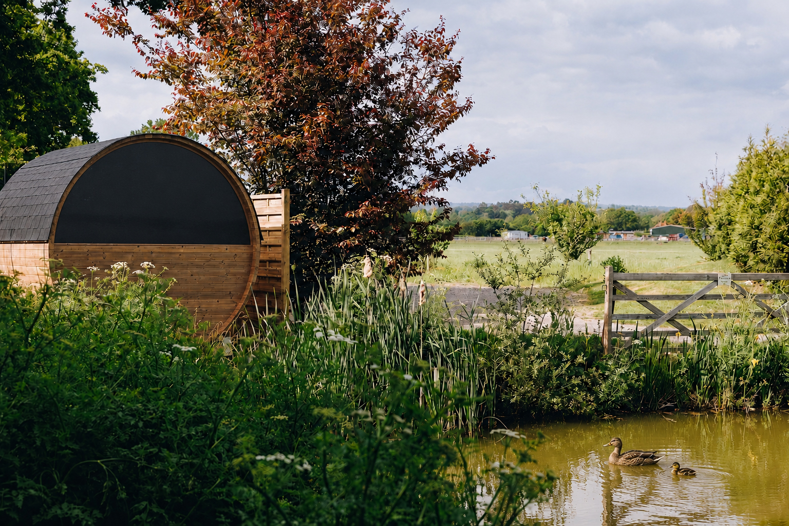 Outdoor Sauna in West Sussex