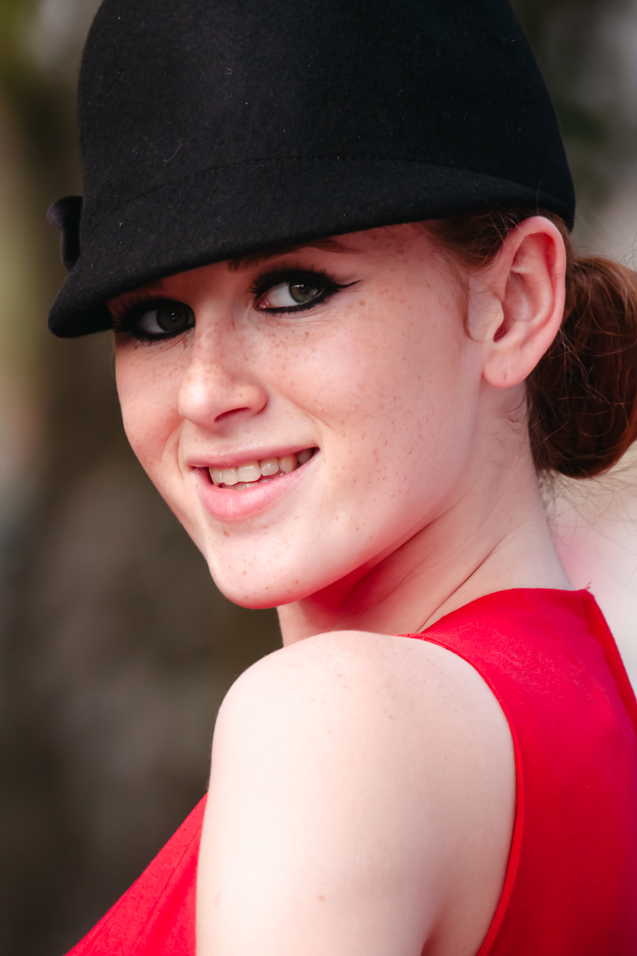 Dressing up for Goodwood Revival Meeting